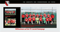 Desktop Screenshot of fcliestal.ch